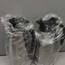 Norme 2 Pcs Thermal Coffee Carafe Insulated Stainless Steel Coffee Carafe for Hot Liquid Vacuum Thermal Pot Creamer Pitcher Dispenser with Brushes Keeping Hot Water Milk(Silver,68 oz)