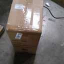 ROCKPOINT 3 Sided Glass 59" Fireplace TV Stand for TVs up to 65inch, Media Entertainment Center with Glass Door Storage Cabinet, 24" Electric Fireplace with LED Light and Flame Colors, Grey