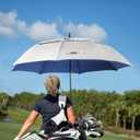 68/62/54 Inch UPF50+ Sun Umbrella UV Protection UV Umbrellas for Sun Protections Windproof Large Golf Umbrella Auto Open and Vented Double Canopy Umbrellas for Rain