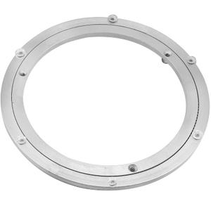 Aluminium Alloy Turntable Bearing, Heavy Duty Swivel Turntable Lazy Susan Rotating Bearing Turntable Round Dining Table Smooth Swivel Plate Hardware (300mm - 12inch)