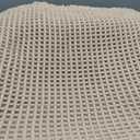 Waffle Bath Mat, Boho Bathroom Rugs Non Slip Washable, 30x20 Khaki