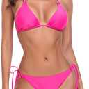 RELLECIGA Women's Triangle Bikini Set (Large)