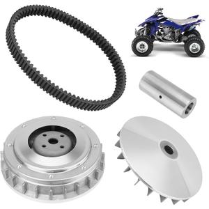 Primary Clutch Sliding Sheave Assembly Kit with Fixed Sheave Belt Compatible with Hisun UTV ATV 500 700 Massimo Bennche Coleman Axis Menards Qlink Excalibur Supermach 500 700 Replaces# 90700-F39-0000
