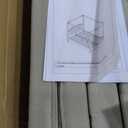 GAOMON Full Canopy Bed Frame with Upholstered Headboard, Four Poster Design, Button Tufted, and Slide Rail, No Box Spring Required, Wooden Slatted Structure, Beige