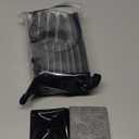 Square Chair Leg Protectors for Hardwood Floors,16 Pcs Silicone Felt Furniture Legs Caps to Prevent Floor from Scratches and Reduce Noise, Easy to Move,Fit: 2.25" -2.75" Black.