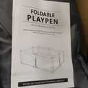 Baby Playpen Play Pen Foldable Playpen for Babies and Toddler 2 Entry 50X50
