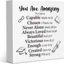 Graduation Gifts Class of 2025 Graduation Gifts Funny Grad Gifts for Her Him High School College PhD Masters Degree Graduation Gifts Decorations 5 x 5 inches (Amazing)