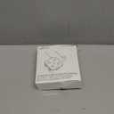 6 Ft Surge Protector Power Strip - YISHU 8 Widely Outlets with 4 USB Ports, 3 Side Outlet Extender with 6 Feet Flat Extension Cord, Ultra Flat Plug, Wall Mount, Desk USB Charging Station, ETL, White