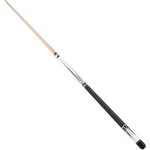 Brrnoo Pool Sticks 147cm / 57.9in Maple Fancy Nine Ball Cue Double Section Billiard Design Pool Queue Stick Suitable for Black Eight Pool 13MM End and Generous Non Slip