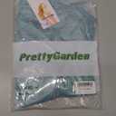 PRETTYGARDEN Women's Faux Leather Tube Tops 2025 Summer Strapless Asymmetrical Ruched Bandeau Shirts Going Out Club Outfits, Large