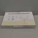 Lighted Makeup Mirror, 3000 mAh Rechargeable Double Sided Magnifying Vanity Mirror with 3 Colors, 1x/10x, 360 Rotation , Brightness Adjustable Magnification Cosmetic Light up Mirror, Women Gift (Chrome)