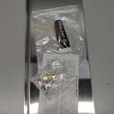 12Inch Stainless Steel Wall Mounted Floating Shelf Drilling or Shelf Adhesive Modern Room Decor Wall Shelf Floating Shelf for Bathroom Bedroom Decor (Brushed)