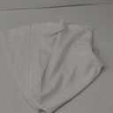 Outdoor Tablecloth Wrinkle-Free Stain Resistant Waterproof Polyester Fabric Table Cover with Zipper Umbrella Hole for Picnic/Party/Dinner/Patio Garden(60inch Round,Zippered,White)