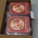 Christmas Wax Melts Wax Cubes Strong Scent Peppermint Snowflake, Gingerbread Man, Spiced Cider, Pine Forest Festive Shapes Soy Cubes For Warmers Winter Wax Melts Set Of 8 Holiday Home Fragrance Gift