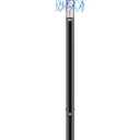 Sweetcrispy Portable Basketball Hoop Outdoor 6.1-10FT Adjustable Height, 44 Inch Shatterproof Backboard/Shock Absorbent Rim, Fillable Base, 2 Wheels for Backyard/Driveway (Grey)