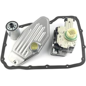 545RFE 45RFE Transmission Service Kit,Includes White Plug Solenoid Pack Block Filter Gasket,Compatible with Ram 1500/2500/3500,Jeep Grand Cherokee and Commander,Dodge Durango