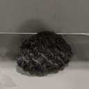 Aisaide Kinky Curly Headband Wig 12 Inch Grey Deep Curly Headband Wigs for Women Short Glueless No Lace Deep Curly Half Hair Wig Dark Silver Grey