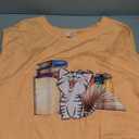 J&DHUASHA Women's Plus Size T-Shirt Short Sleeve Crewneck Graphic Tees Casual Summer Printed Tops (4X-Large)