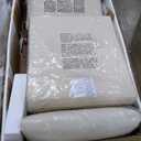 Burchett Outdoor 3 Seater Sofa with Cushions - Acacia Wood and Round Wicker - Teak/Mixed Brown/Beige