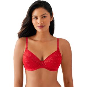 Wacoal Women's Lifted in Luxury Full Figure Lace Unlined Underwire Bra (32DDD)