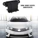 Center Console Armrest Lid Storage Box Hinge 58907-02070 5890702070 Compatible with Toyota Corolla 2009-2013