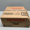 Huggies Simply Clean Unscented Baby Diaper Wipes, 11 Flip-Top Packs (704 Wipes Total)