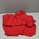 Hanes Men's EcoSmart Fleece Full-Zip Hoodie Sweatshirt (3X-Large, Deep Red)