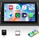 2G+64G Android Car Radio Stereo for Ford F150 2004-2008 / F250 F350 2006-2010, 7" IPS HD Touch Screen Car Stereo with Wireless CarPlay Andriod Auto, Bluetooth, GPS, SWC, WiFi, ASP, RDS FM Head Unit