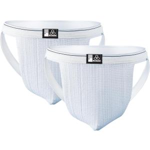 McDavid Two Pack Swim Supporter (White, L)