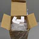 Delamu Cord Hider, 157in Wire Covers for Cords on Wall, Premium Cable Hider Cord Covers for Wires, Cable Management Wire Hiders for TV, Cable Raceway Kit, W0.95 H0.55in, White