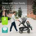 UPPAbaby RumbleSeat V3 Second Lower Seat - Fits Vista V2/V3 - Gwen