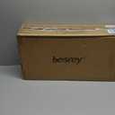 Besrey Kick Scooter for Kids Ages 3-10, 3-Wheel Folding Scooter with Adjustable Height, LED Light Wheels, Extra Wide Deck for Outdoor Activities (Blue)