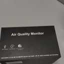 12 in 1 Air Quality Monitor Indoor, Portable CO2 Detector for CO2, Temperature (F), Humidity, VOC, PM2.5, PM1.0, PM10 & Time Display, Dual Chip & High Accuracy Air Quality Tester for Home