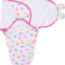 LollyBanks Newborn Swaddle,100% Organic Cotton Baby Swaddle for Newborn