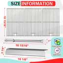 Grill Replacement Parts for Kitchenaid Grill 720-0954, 720-0733A, 720-0954A, 720-0954, 730-0733A, 740-0733, 720-0733D, 720-0954L, Stainless Steel Kit for Nexgrill 720-0733A 720-0733 720-0954 730-0954A