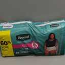 Depend Fresh Protection Adult Diapers, Incontinence & Postpartum Bladder Leak Underwear for Women, Disposable, Maximum, Large, Blush, 28 Count 