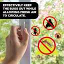 DOCA 96 in x 100 ft Window Screen Mesh - Window Screen Replacement, Fiberglass Mesh Roll for Window, Patio Screen, Porch Screen, or Door - Charcoal