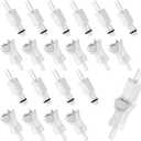 Chunful 20 Pcs 1/8" Quick Disconnect Connect Hose Barb Insert Fittings Plastic Male Female Coupling Connector 10 Female and 10 Male Connectors