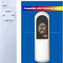 Replacement for Heat Surge Electric Fireplace Heater Remote Control Model B C CS W1 W17 W18 W1A W5 X1 X23A X5A X5B X5C X5C-S Y10