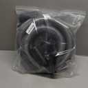 1-7/8-inch Shop Vacuum Hose for Ridgid Wet/dry Vac Replaceable Parts #WS17823A,10 Feet Long (Black)