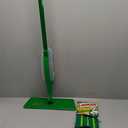 Libman Freedom Spray Mop Kit | Microfiber Mop | Household Essentials | Hardwood Floor Cleaner | Wall Mop | 24 Oz Reservoir Tank | Two Extra Replacement Heads Included