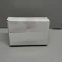 Vesici 100 Pcs 12 oz Snowflake Disposable Plastic Cups Snowflake Drinking Cups Blue and White Winter Party Supplies for Winter Holiday Christmas