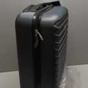 Wrangler 22" Hardside Spinner Carry-On Luggage, Charcoal