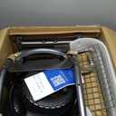 Giraffe Tools Heavy Duty Garden Hose Reel Cart with Wheels - Industrial Outdoor Hose Storage Reel, Pre-Installed Guide for 250-Feet of 5/8" Hose Capacity