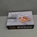 BINO | Pull-out Egg Holder Organizer | THE HANGER COLLECTION | Fridge Egg Drawer Organizer | Clear Egg Holder Tray for Refrigerator and Pantry | 18 Eggs Shelf Holder Storage Drawer