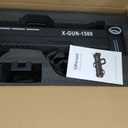 Fog Gun1500W with Lights, Strip, Stand, Handheld Fog Machine Smoke Cannon for Parties, Halloween, DJ Events, and Stage Performances