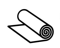 Wool Carpet, 90x100 inch