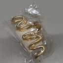 Snake Hair Clip Funny Gold Snake Goth Metal Claw Clips Scary Ponytail Claw Clips for Women for Cosplay Costume Party Daily Wear Halloween Styling Accessories