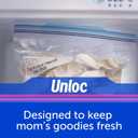 Ziploc Two Gallon Food Storage Freezer Bags, 30ct Total, Easy Open and Close, 10 Count, Pack of 3