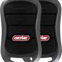 Genie 3-Button Garage Door Opener Remotes (2 Pack) - Each Remote Controls Up To 3 Genie Garage Door Openers -Compatibility Only With Genie Intellicode Garage Door Openers - Model G3T-R, Black